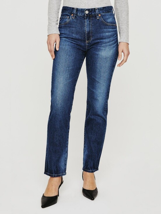 Ag Adriano Goldschmied Denim - Sz 25 AG Adriano Goldschmied Saige Gondola High-Rise Straight-Leg Women's Jeans